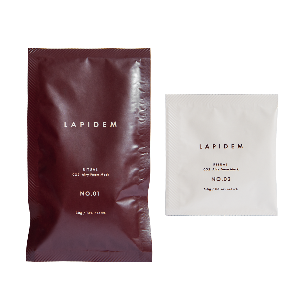 CO₂ AIRY FOAM MASK リチュアルTML CO₂マスク（炭酸パック）　10セット